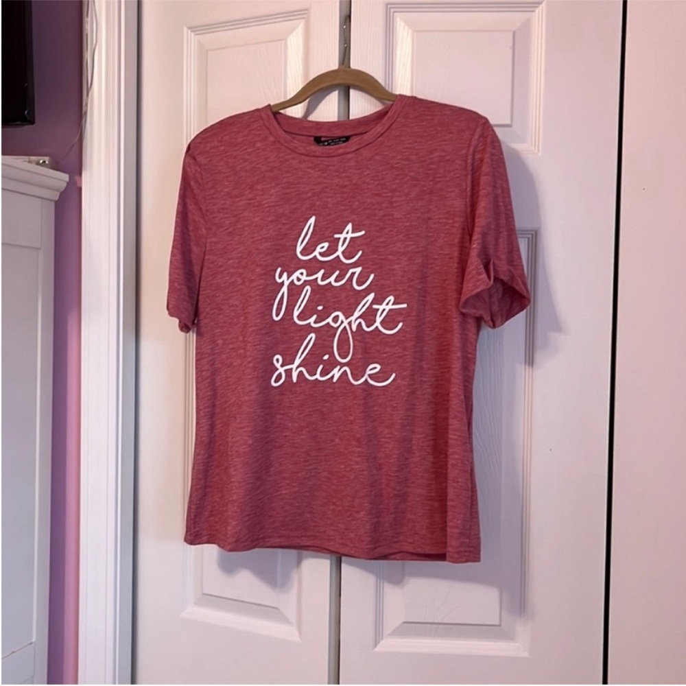 Let your light shine t shirt